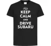Детская футболка Drive Subaru Черный фото