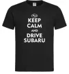 Чоловіча футболка Drive Subaru Чорний фото
