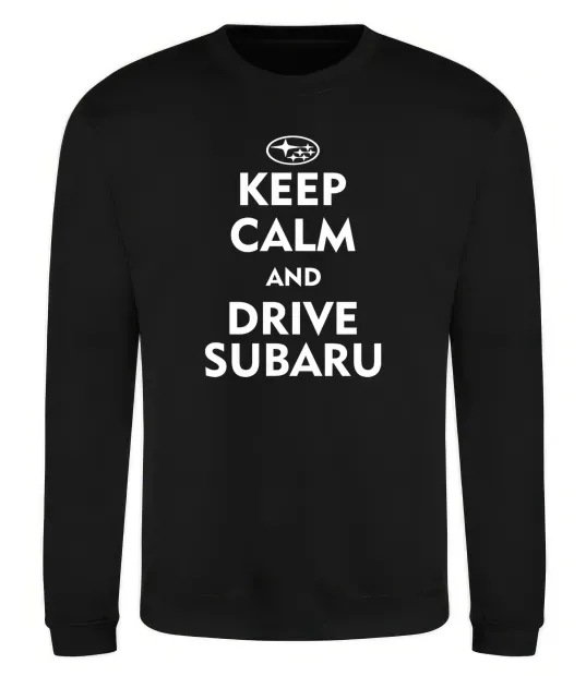 Свитшот Drive Subaru Черный фото