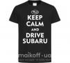 Дитяча футболка Drive Subaru Чорний фото
