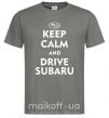 Чоловіча футболка Drive Subaru Графіт фото