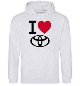 Жіноча толстовка (худі) I Love Toyota