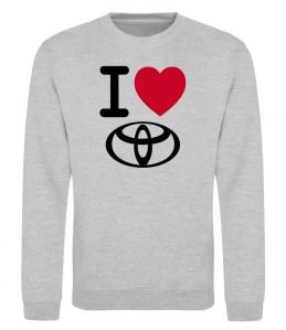 Свитшот I Love Toyota