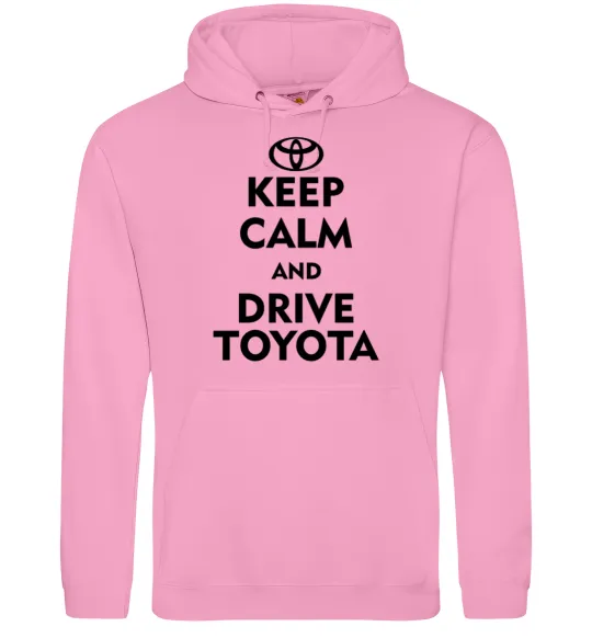 Женская толстовка (худи) Drive Toyota Розовый фото