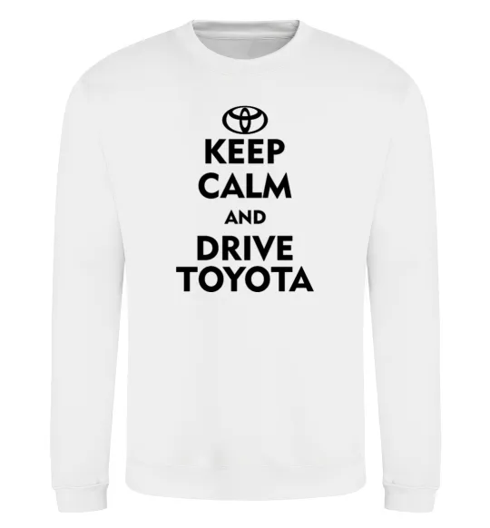 Свитшот Drive Toyota Белый фото