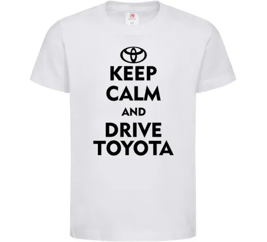 Дитяча футболка Drive Toyota Білий фото