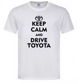 Мужская футболка Drive Toyota Белый фото