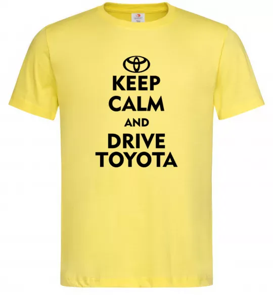 Мужская футболка Drive Toyota Лимонный фото