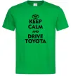 Мужская футболка Drive Toyota Зеленый фото