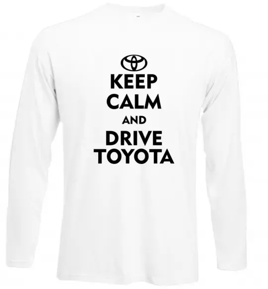 Лонгслів Drive Toyota Білий фото