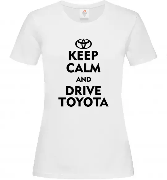 Женская футболка Drive Toyota Белый фото