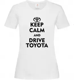 Женская футболка Drive Toyota Белый фото