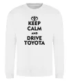 Свитшот Drive Toyota Белый фото