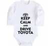 Детский боди Drive Toyota Белый фото