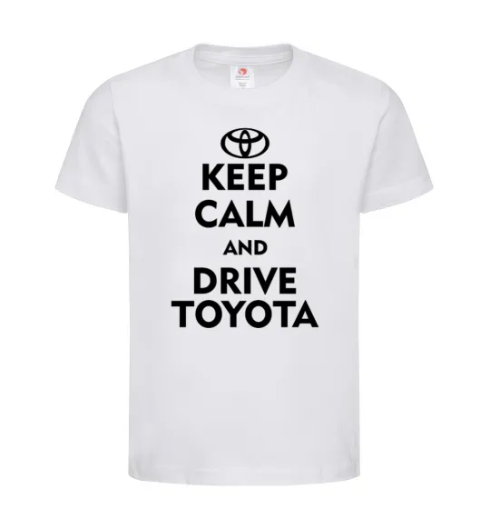 Дитяча футболка Drive Toyota Білий фото