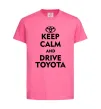 Дитяча футболка Drive Toyota Яскраво-рожевий фото