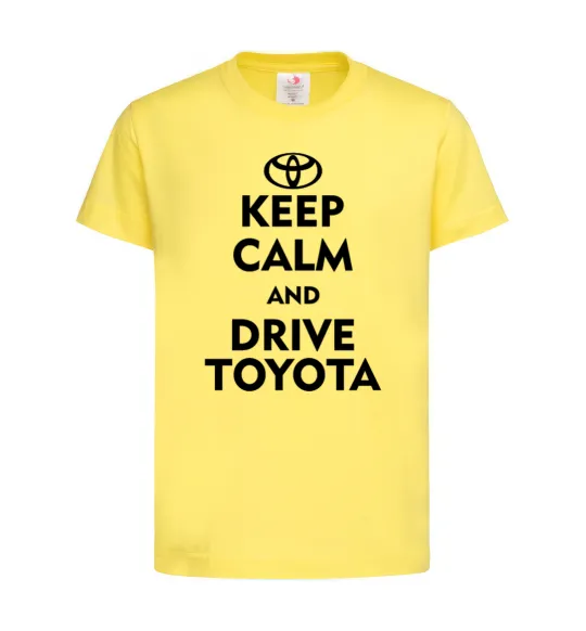 Дитяча футболка Drive Toyota Лимонний фото
