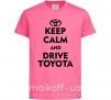 Детская футболка Drive Toyota Ярко-розовый фото