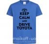 Дитяча футболка Drive Toyota Яскраво-синій фото