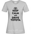Женская футболка Drive Toyota Серый фото