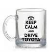 Чашка скляна Drive Toyota Прозорий фото