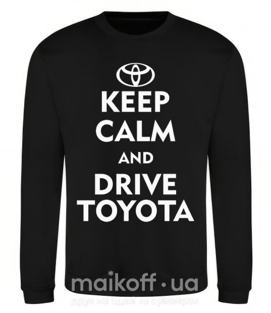Свитшот Drive Toyota Черный фото