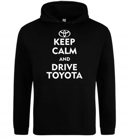 Женская толстовка (худи) Drive Toyota Черный фото