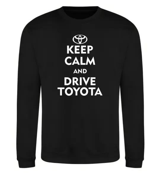 Свитшот Drive Toyota Черный фото