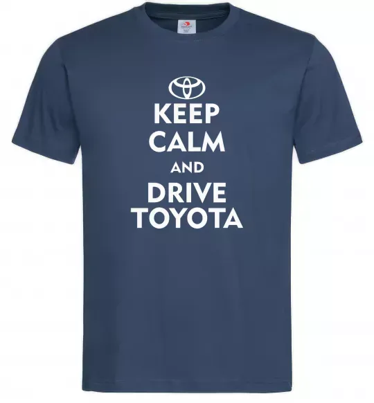 Мужская футболка Drive Toyota Темно-синий фото