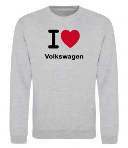 Свитшот I Love Vollkswagen
