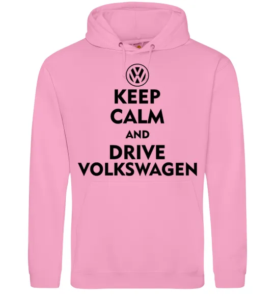 Чоловіча толстовка (худі) Drive Volkswagen Рожевий фото
