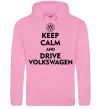 Чоловіча толстовка (худі) Drive Volkswagen Рожевий фото
