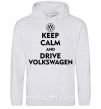 Мужская толстовка (худи) Drive Volkswagen Серый меланж фото