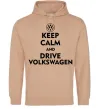 Мужская толстовка (худи) Drive Volkswagen Песочный фото