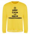 Світшот Drive Volkswagen Сонячно жовтий фото