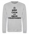 Свитшот Drive Volkswagen Серый меланж фото