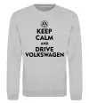 Свитшот Drive Volkswagen Серый меланж фото