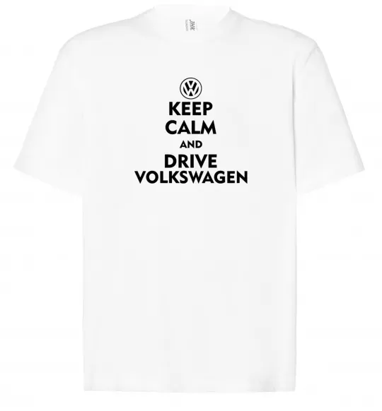 Футболка Оверсайз Drive Volkswagen Білий фото