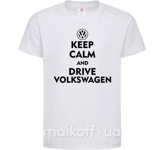 Детская футболка Drive Volkswagen Белый фото
