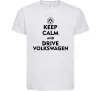 Детская футболка Drive Volkswagen Белый фото