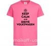 Детская футболка Drive Volkswagen Ярко-розовый фото