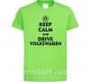 Детская футболка Drive Volkswagen Лаймовый фото