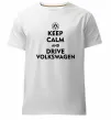 Чоловіча преміум футболка Drive Volkswagen Білий фото