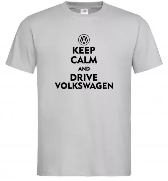 Чоловіча футболка Drive Volkswagen Сірий фото