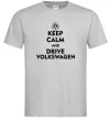 Чоловіча футболка Drive Volkswagen Сірий фото