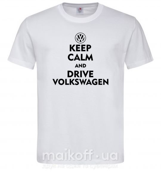 Чоловіча футболка Drive Volkswagen Білий фото