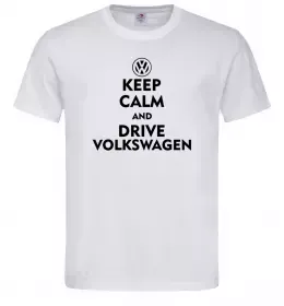 Чоловіча футболка Drive Volkswagen Білий фото