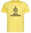Чоловіча футболка Drive Volkswagen Лимонний фото