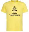 Чоловіча футболка Drive Volkswagen Лимонний фото