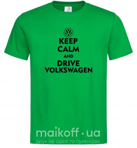 Чоловіча футболка Drive Volkswagen Зелений фото